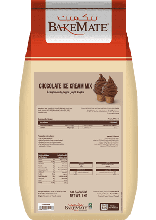 Bakemate Chocolate Soft Serve Ice Cream Mix 1KG