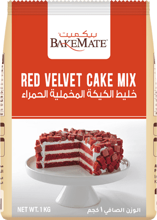 Bakemate Red Velvet Sponge Cake Mix 1KG